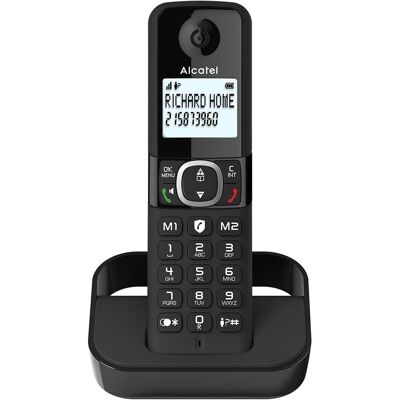 Alcatel F860 Duo DECT noir, Téléphone, Noir Alcatel F860 Duo DECT noir, Téléphone, Noir