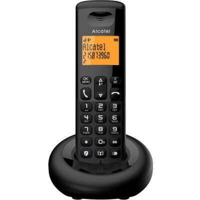 Alcatel E160 Duo Noir Téléphone DECT sans fil, Téléphone, Noir Alcatel E160 Duo Noir Téléphone DECT sans fil, Téléphone, Noir