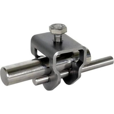 Dehn Borne de raccordement V4A Ø20mm 10mm <30mm à 30mm (Divers), Parabole : accessoires, Argent Dehn Borne de raccordement V4A Ø20mm 10mm <30mm à 30mm (Divers), Parabole : accessoires, Argent