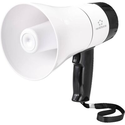 Renkforce Mégaphone (Porte-voix), Accessoires audio, Noir Renkforce Mégaphone (Porte-voix), Accessoires audio, Noir