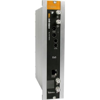 Televes UQQA-S2-TN Convertisseur DVB-S2 en QAM Double Canal Televes UQQA-S2-TN Convertisseur DVB-S2 en QAM Double Canal