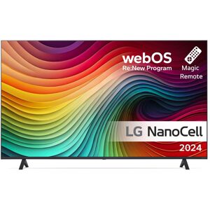 LG 43NANO82T3B (43", NANO82, Nano-Cell, 4K, 2024), TV, Noir LG 43NANO82T3B (43", NANO82, Nano-Cell, 4K, 2024), TV, Noir