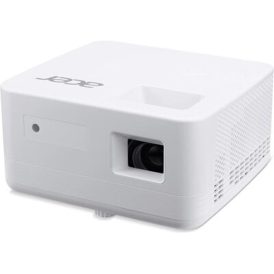 Acer PD1800 mobiler LED Beamer 1.000 ANSI Lumen (4K, 1000 lm, 1.5 - 1.65:1), Projecteur, Blanc, Argent Acer PD1800 mobiler LED Beamer 1.000 ANSI Lumen (4K, 1000 lm, 1.5 - 1.65:1), Projecteur, Blanc, Argent