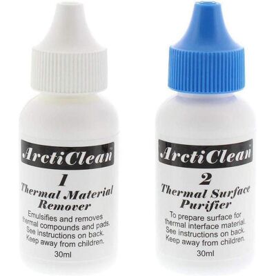 Silver Kit de nettoyage ArctiClean (80 g), Pâte thermique Silver Kit de nettoyage ArctiClean (80 g), Pâte thermique