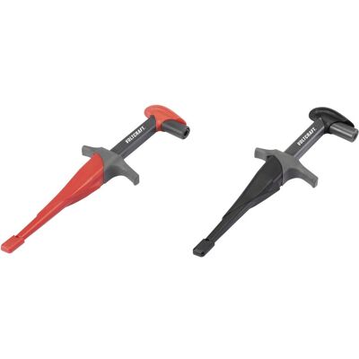 Voltcraft Kit de pinces de sécurité femelle 4 mm CAT III 1000 V, CAT IV 600 V noir/rouge MSK-115, Métrologie, Noir, Rouge Voltcraft Kit de pinces de sécurité femelle 4 mm CAT III 1000 V, CAT IV 600 V noir/rouge MSK-115, Métrologie, Noir, Rouge