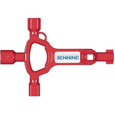 Benning Clé universelle pour armoires électriques MULTI-Key, Métrologie Benning Clé universelle pour armoires électriques MULTI-Key, Métrologie