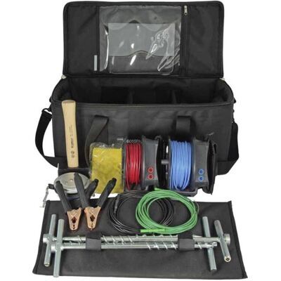 Gossen GOSS E-Set Professional Kit d'accessoires pour mesure de terre, Métrologie, Multicolore Gossen GOSS E-Set Professional Kit d'accessoires pour mesure de terre, Métrologie, Multicolore