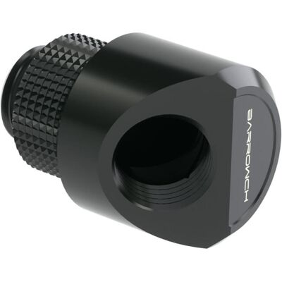 Barrow Adaptateur 45 degrés G1/4 pouce mâle à G1/4 pouce femelle - pivotant, noir, Raccord, Noir Barrow Adaptateur 45 degrés G1/4 pouce mâle à G1/4 pouce femelle - pivotant, noir, Raccord, Noir