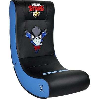 Subsonic Gaming Rocker Seat Brawl Stars Crow, Chaise gaming, Bleu, Noir Subsonic Gaming Rocker Seat Brawl Stars Crow, Chaise gaming, Bleu, Noir