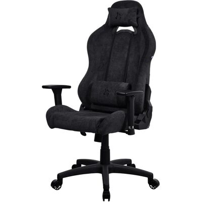 Arozzi - Torretta SoftFabric - Noir - Dossier réglable - Chaise de jeu Arozzi - Torretta SoftFabric - Noir - Dossier réglable - Chaise de jeu
