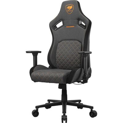 Cougar CGR-DFF-GRB, Chaise gaming, Orange, Gris, Or, Noir Cougar CGR-DFF-GRB, Chaise gaming, Orange, Gris, Or, Noir