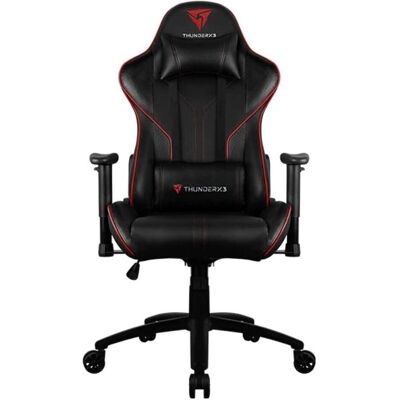 Thunder X3 Fauteuil compatible RC3 Hex RGB (Noir/Rouge), Chaise gaming, Noir, Rouge Thunder X3 Fauteuil compatible RC3 Hex RGB (Noir/Rouge), Chaise gaming, Noir, Rouge
