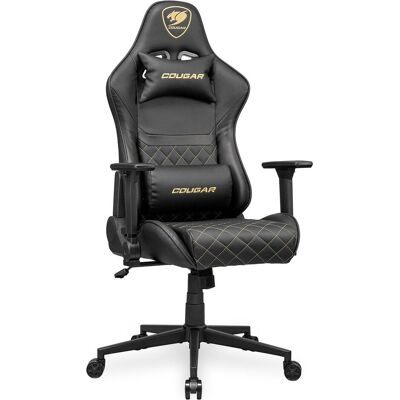 Cougar Armor One V2, Chaise gaming, Orange, Noir, Or Cougar Armor One V2, Chaise gaming, Orange, Noir, Or