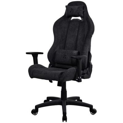 Arozzi Torretta Soft Fabric? - Pure Black, Chaise gaming, Noir Arozzi Torretta Soft Fabric? - Pure Black, Chaise gaming, Noir