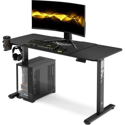 Diablo Bureau avec réglage de la hauteur Chaises X-TENSIO 1400 noir, Chaise gaming, Noir Diablo Bureau avec réglage de la hauteur Chaises X-TENSIO 1400 noir, Chaise gaming, Noir