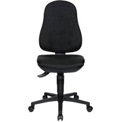 Topstar, Meuble de bureau : accessoires, Chaise pivotante sansAL anthracite Topstar, Meuble de bureau : accessoires, Chaise pivotante sansAL anthracite