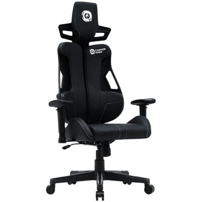 Canyon Chaises d'ordinateur / bureaux Chaise gaming Morphos ABCH01 Noir, Chaise gaming, Noir Canyon Chaises d'ordinateur / bureaux Chaise gaming Morphos ABCH01 Noir, Chaise gaming, Noir