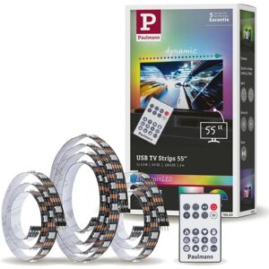 Paulmann, Bande LED, EntertainLED USB TV Stripes RGB (RGB, 200 cm, Intérieur) Paulmann, Bande LED, EntertainLED USB TV Stripes RGB (RGB, 200 cm, Intérieur)