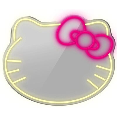 Manta, Bande LED, MASNL129WH Style Neon Lights Cat With A Bow LED Neon Mirror (Multicolore, 19.50 cm, Intérieur) Manta, Bande LED, MASNL129WH Style Neon Lights Cat With A Bow LED Neon Mirror (Multicolore, 19.50 cm, Intérieur)