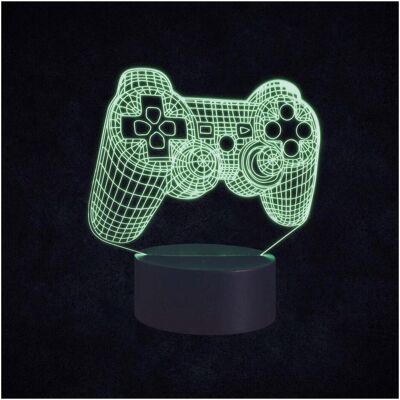 Manta, Lampe de table, SNL57RGB LED lamp Light decoration Gamepad RGB 3D Manta, Lampe de table, SNL57RGB LED lamp Light decoration Gamepad RGB 3D
