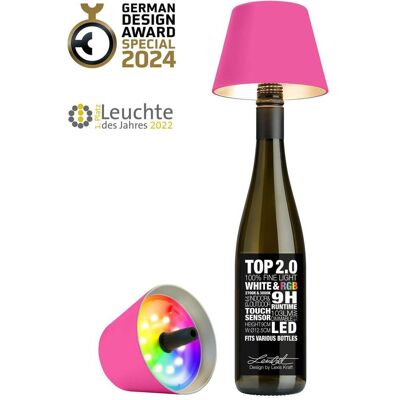 Sompex, Lampe de table, Top 2.0 Akku Flaschenaufsatzleuchte Schwarz RGB RGB 1,3W Warmweisssteuerbare Lichtfarbe 72536 (103 lm) Sompex, Lampe de table, Top 2.0 Akku Flaschenaufsatzleuchte Schwarz RGB RGB 1,3W Warmweisssteuerbare Lichtfarbe 72536 (103 lm)