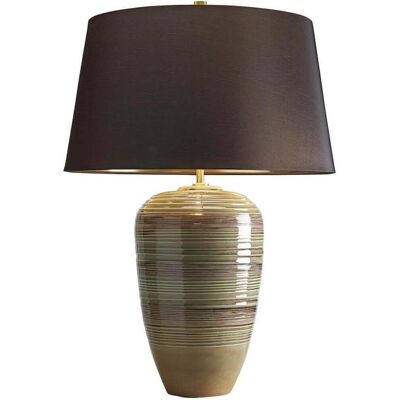 Elstead Lighting, Lampe de table, Demeter lampe de table E27 Vert et brun émaillé Marron, Made in UK (E27) Elstead Lighting, Lampe de table, Demeter lampe de table E27 Vert et brun émaillé Marron, Made in UK (E27)