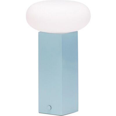 Hübsch, Lampe de table, Low Tragbare Lampe Blau Hübsch, Lampe de table, Low Tragbare Lampe Blau