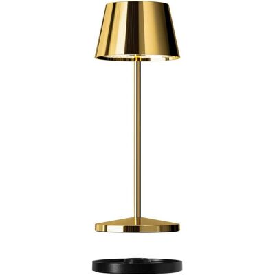 Villeroy & Boch Lampe de table, SEOUL MICRO RC Akku-Tischlampe Gold 2,3W steuerbare Lichtfarbe IP65 97246 Villeroy & Boch Lampe de table, SEOUL MICRO RC Akku-Tischlampe Gold 2,3W steuerbare Lichtfarbe IP65 97246