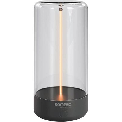 Sompex, Lampe de table, Pulse Akku Tischleuchte Anthrazit 78511 Sompex, Lampe de table, Pulse Akku Tischleuchte Anthrazit 78511