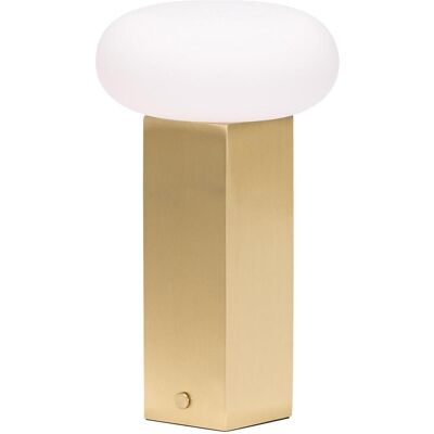 Hübsch, Lampe de table, Low Tragbare Lampe Messingfarben Hübsch, Lampe de table, Low Tragbare Lampe Messingfarben