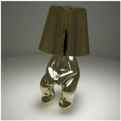 OEM, Lampe de table, Lights for outdoor use Table lamp bedside GOLD MAN Art Deco seat (version 2) MLTL OEM, Lampe de table, Lights for outdoor use Table lamp bedside GOLD MAN Art Deco seat (version 2) MLTL