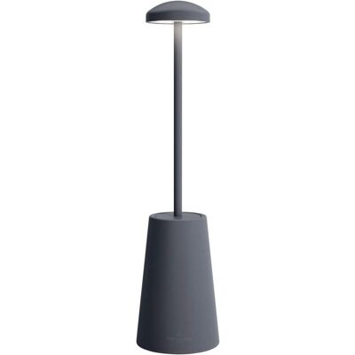 Villeroy & Boch Lampe de table, SIENA Akku-Leuchte Anthrazit 97061 Villeroy & Boch Lampe de table, SIENA Akku-Leuchte Anthrazit 97061