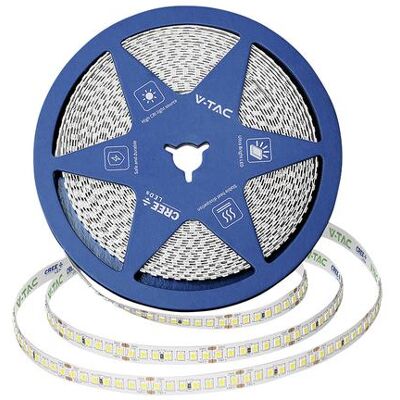 V-Tac, Bande LED, VT-2835 2125976 LED-Streifen EEK: E (A - G) 24 V 10 m 10 m (Blanc neutre, 1000 cm, Intérieur) V-Tac, Bande LED, VT-2835 2125976 LED-Streifen EEK: E (A - G) 24 V 10 m 10 m (Blanc neutre, 1000 cm, Intérieur)