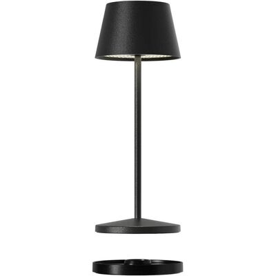 Villeroy & Boch Lampe de table, SEOUL MICRO RC Akku-Tischlampe Schwarz 2,3W steuerbare Lichtfarbe IP65 97242 Villeroy & Boch Lampe de table, SEOUL MICRO RC Akku-Tischlampe Schwarz 2,3W steuerbare Lichtfarbe IP65 97242