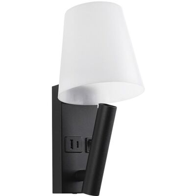 V-Tac, Lampe de table, VT-88062 240016 Wand-Nachttischlampe EEK: G (A - G) 2 W Schwarz V-Tac, Lampe de table, VT-88062 240016 Wand-Nachttischlampe EEK: G (A - G) 2 W Schwarz
