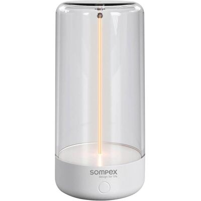 Sompex, Lampe de table, Pulse Akku Tischleuchte Weiss 78510 Sompex, Lampe de table, Pulse Akku Tischleuchte Weiss 78510