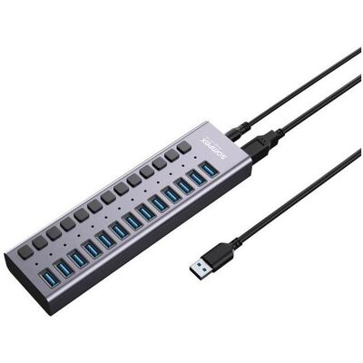 Sompex, Lampe de table, USB POWER HUB Anthrazit 725192 Sompex, Lampe de table, USB POWER HUB Anthrazit 725192