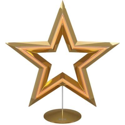 Sompex, Lampe de table, FREESTAR Akku-Tischlampe Gold 72442 Sompex, Lampe de table, FREESTAR Akku-Tischlampe Gold 72442