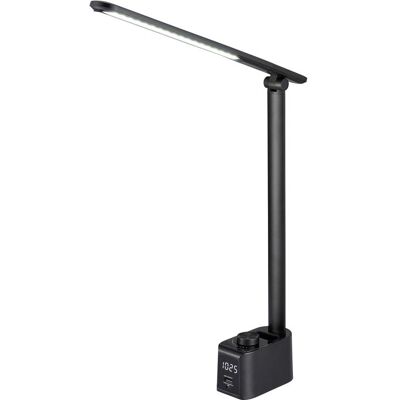 Sygonix, Lampe de table, SY-6770690 LED-Schreibtischleuchte LED LED EEK: F (A - G) Schwarz (720 lm) Sygonix, Lampe de table, SY-6770690 LED-Schreibtischleuchte LED LED EEK: F (A - G) Schwarz (720 lm)
