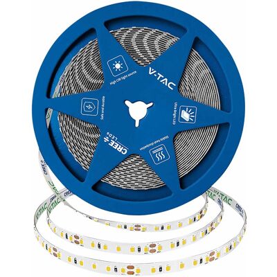 V-Tac, Bande LED, VT-2835 2126236 LED-Streifen EEK: F (A - G) 24 V 10 m 10 m (Blanc neutre, 1000 cm, Intérieur) V-Tac, Bande LED, VT-2835 2126236 LED-Streifen EEK: F (A - G) 24 V 10 m 10 m (Blanc neutre, 1000 cm, Intérieur)