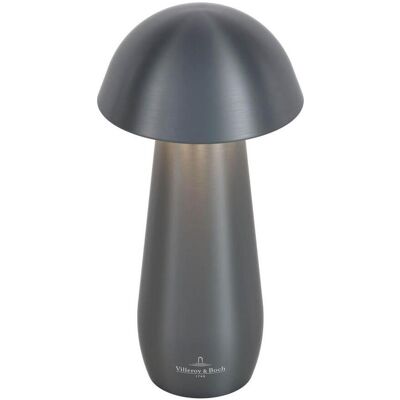Villeroy & Boch Lampe de table, MODENA Akku-Tischlampe Anthrazit Metallic Matt 1W steuerbare Lichtfarbe IP44 97286 Villeroy & Boch Lampe de table, MODENA Akku-Tischlampe Anthrazit Metallic Matt 1W steuerbare Lichtfarbe IP44 97286