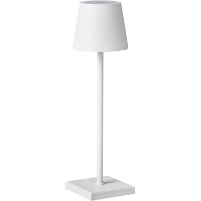 Beliani Baceiro Lampe de Table Moderne en Aluminium - Tactile, Sans Fil - 10x10x38cm Beliani Baceiro Lampe de Table Moderne en Aluminium - Tactile, Sans Fil - 10x10x38cm