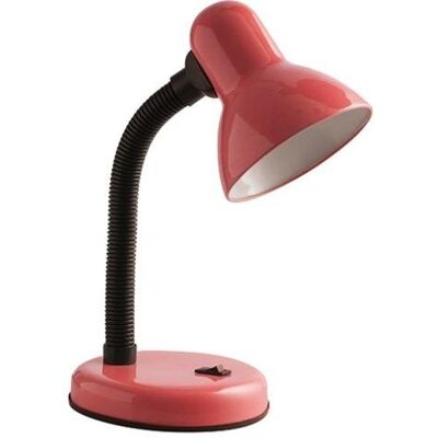 GTV, Lampe de table, Lampe de bureau RIO Lampe de bureau, E27, max. 40W, 220-240V, rouge (E27) GTV, Lampe de table, Lampe de bureau RIO Lampe de bureau, E27, max. 40W, 220-240V, rouge (E27)