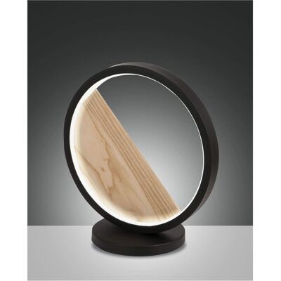 Fabas Luce Pierre Lampe de Table Globe LED - Verre Noir - Lampe de Table Fabas Luce Pierre Lampe de Table Globe LED - Verre Noir - Lampe de Table