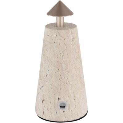 Globo, Lampe de table, Liva LED Tischleuchte 1,20W CCT Grau, Travertine Stein Ø4,2cm 21037C (190 lm) Globo, Lampe de table, Liva LED Tischleuchte 1,20W CCT Grau, Travertine Stein Ø4,2cm 21037C (190 lm)