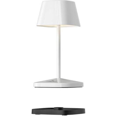 Villeroy & Boch Lampe de table, NEAPEL NANO Akku-Tischlampe Weiss Ceramic 1,8W steuerbare Lichtfarbe IP65 97130 Villeroy & Boch Lampe de table, NEAPEL NANO Akku-Tischlampe Weiss Ceramic 1,8W steuerbare Lichtfarbe IP65 97130