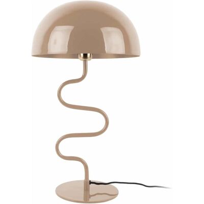 Lampe de Table Twist Marron - Present Time - Compatible E27 Lampe de Table Twist Marron - Present Time - Compatible E27