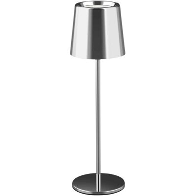 Müller Licht, Lampe de table, MÜLLER-LICHT LED-Akku-Tischleuchte Holly, 3 W, 300 lm, silber (300 lm) Müller Licht, Lampe de table, MÜLLER-LICHT LED-Akku-Tischleuchte Holly, 3 W, 300 lm, silber (300 lm)