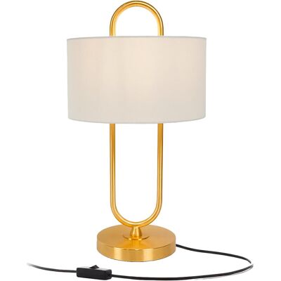 Relaxdays, Lampe de table, lampe à poser (E27) Relaxdays, Lampe de table, lampe à poser (E27)