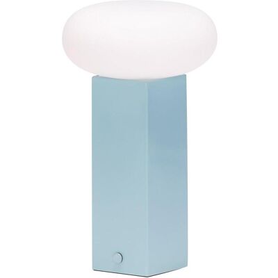 Hübsch, Lampe de table, Low Tragbare Lampe Blau Hübsch, Lampe de table, Low Tragbare Lampe Blau